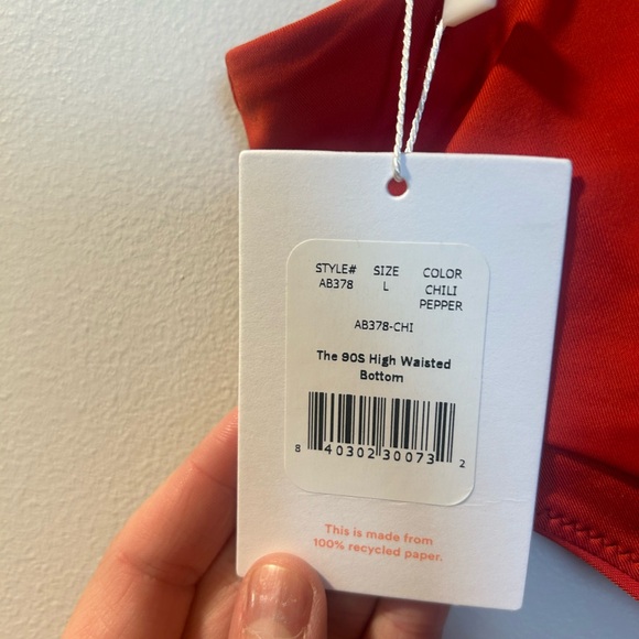 NWT Andie 90s high waisted bottom - Picture 2 of 4